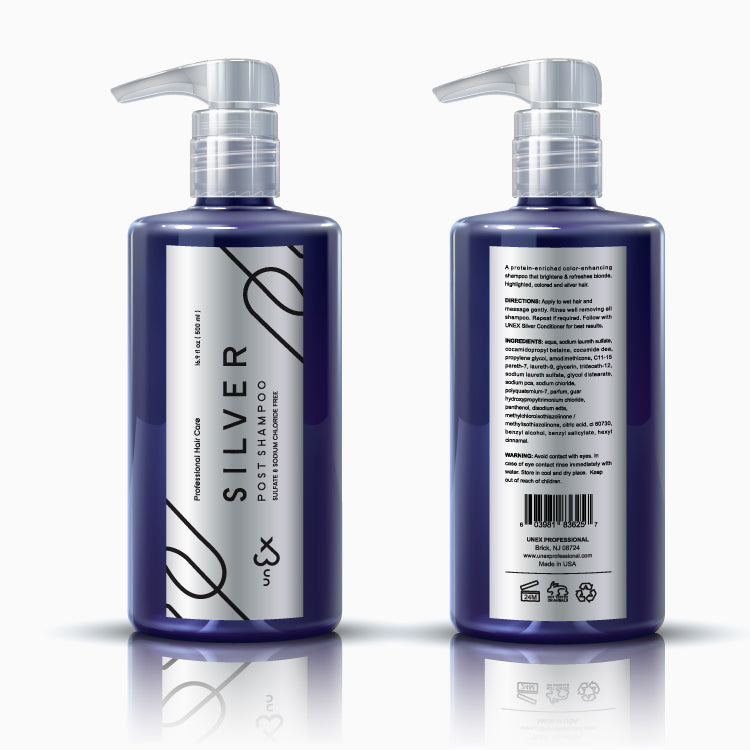 UNEX Silver Post Shampoo – Anti Yellow