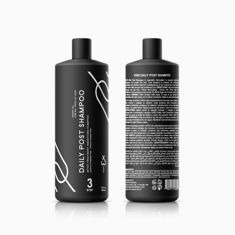 UNEX Argan Daily Post Shampoo – Unex Professional
